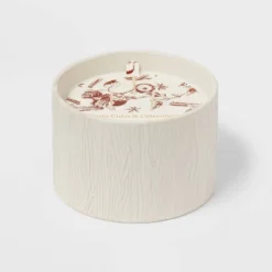 Textured Straight Side Ceramic Warm Cider & Cinnamon Candle White - Threshold™ -Best Home Decoration GUEST da89dd7c d841 4241 8aa7 4ee8dfc40781