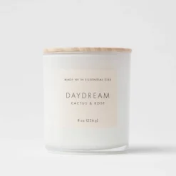 Wood Lidded Glass Wellness Daydream Candle - Threshold™ -Best Home Decoration GUEST e7678411 c900 447e 88b9 57b15bd05ed0