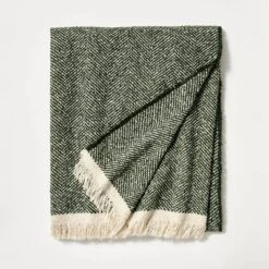 Herringbone Frayed Edges Throw Blanket - Threshold™ Designed With Studio McGee -Best Home Decoration GUEST e87e4b7c aac5 4211 a82d df91d6572638
