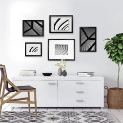 8" X 10" Matted To 4" X 6" Thin Gallery Image Frame Beveled Mat Black - Threshold™: Modern Wall Decor, MDF Material -Best Home Decoration GUEST e8fe85ac 19af 4b4d b5ae 99971edf30ca