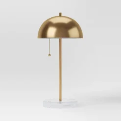 Dome Table Lamp With Acrylic Base Brass - Threshold™ -Best Home Decoration GUEST ef97fb3e 426e 4a0f a1be 70de24cbbc36