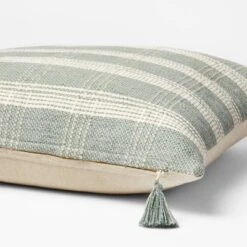 Woven Plaid Throw Pillow With Tassel Zipper - Threshold™ Designed With Studio McGee -Best Home Decoration GUEST f0347132 f80f 4dac 84d2 18214a07c267