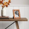 4" X 6" Vertical Sides Natural Frame Antique Wood - Threshold™ -Best Home Decoration GUEST f129efb6 63f1 48d3 8a21 bf97d8e99a9e