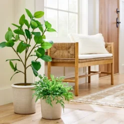 Large Ceramic Reactive Glaze Planter - Threshold™ Designed With Studio McGee