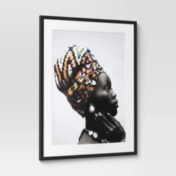 24" X 30" 2pc Cultural Framed Wall Posters - Threshold™: Modern Art Lithograph, Black Frame -Best Home Decoration GUEST f256ac93 67a9 4846 8962 8b5e12c76eb1