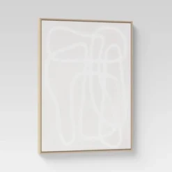 (Set Of 2) 24" X 30" Line Drawing Wall Canvases Gray/White - Threshold™ -Best Home Decoration GUEST f4700fef 07ff 477f b4f6 94f1f5ce7ae7