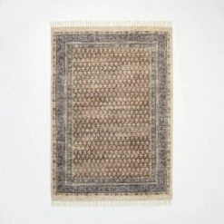 Persian Printed Paisley Style Rug Navy - Threshold™ Designed With Studio McGee™ -Best Home Decoration GUEST f50d2252 b055 4817 8bb4 936b6ad8654e